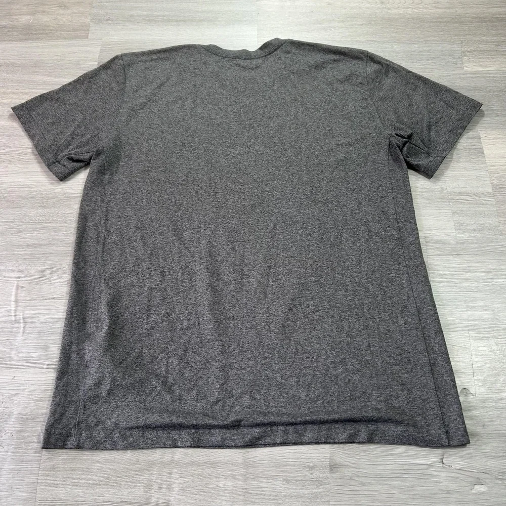 Milwaukee Brewers Shirt Mens Medium Gray MLB Baseball Nike Dri Fit Tee